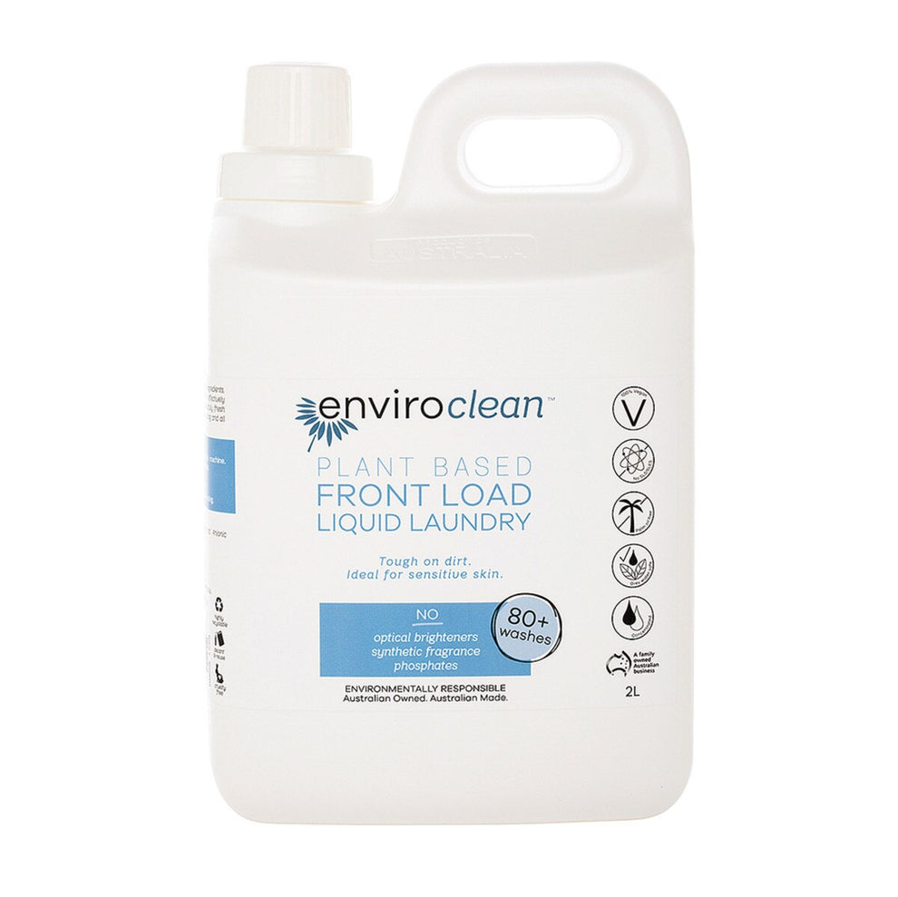 Enviro Clean Plant Based Front Load Liquid Laundry 2L – Herbology Lab